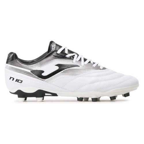 Tenis Futbol Tachos Joma N-10 2202 Terreno Firme Fg Blanco