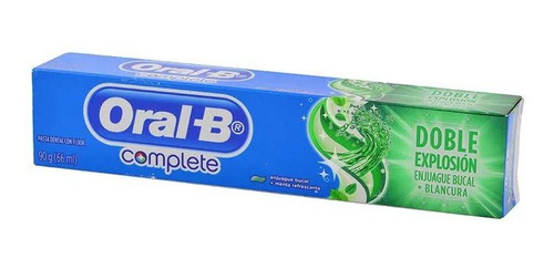 Crema Dental Oral-b Complete 80 Ml