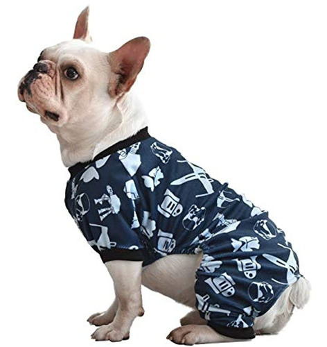 Cutebone Pijamas Suaves Para Cachorros Mono Lindo Pjs Mono R