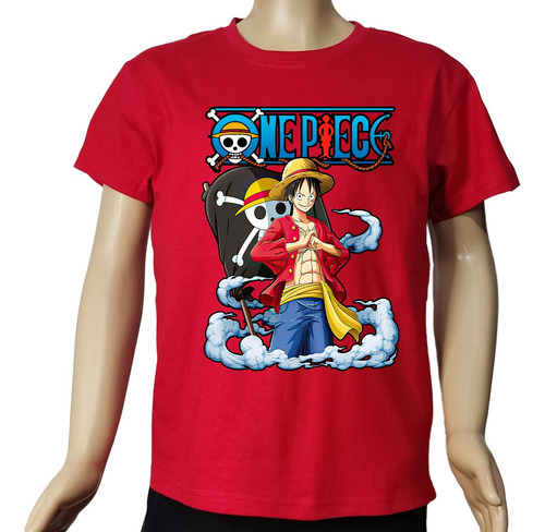 Remera Camiseta One Piece Luffy  Hermosos Diseños Y Colores