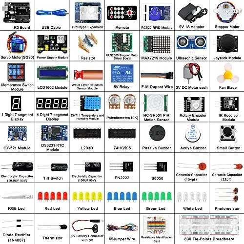 Lafvin Ultimate Starter Kit Con R3 Board Mega2560 Mega328