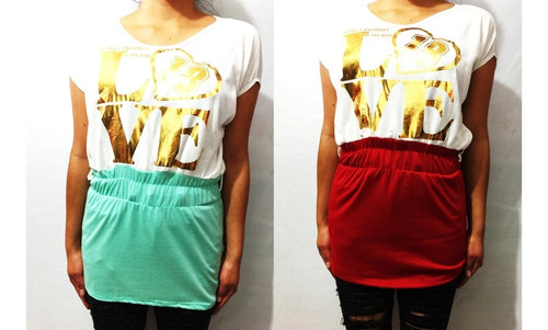 Imagen 2 de 5 de Playera Blusa Bluson Dama