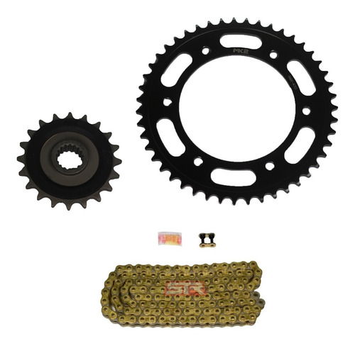 Kit Sprockets Bmw F800 R 47/20d + Cadena Rk Oring Stockrider