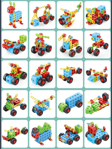 Yo Juguetes De Ensamblaje De Bloques De Construcción For