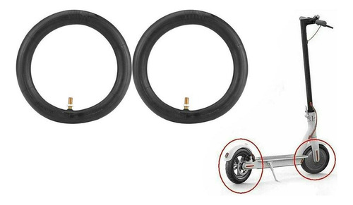2pcs Eléctrico Scooter Neumático 8,5 Interior Tubo