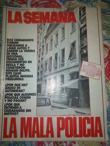 Revista La Semana Galan Picchio 26 8 1982 N304