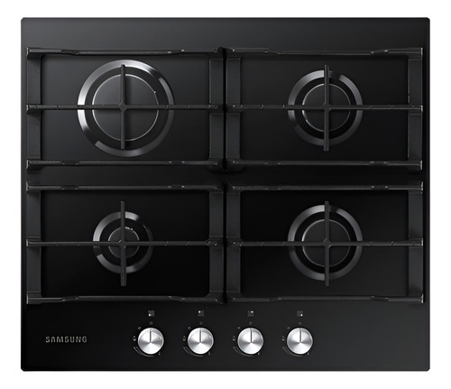 Anafe A Gas Samsung Na64h3000ak 4 Hornallas Negro 220v Black