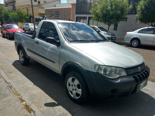 Fiat Strada Fire 1.4 Prata 2007