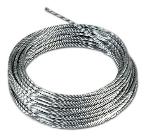 150 Mts Cable Acero Inoxidable 1/8 7x19 Barandal Escalera
