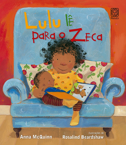 Lulu lê para o Zeca, de Mcquinn, Anna. Pallas Editora e Distribuidora Ltda.,Alanna Books, capa mole em português, 2020