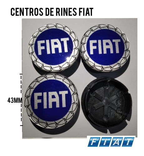 Centro De Rin Fiat 43mm