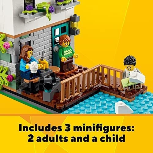 Lego Creator 3 En 1 Cozy House Toy Set, Kit De Construcción