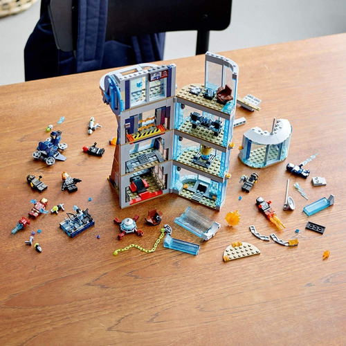 Lego Avengers 76166 Batalla Torre Super Heroes 685pz