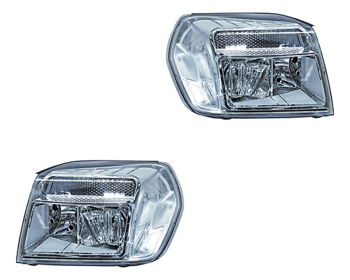 Par Juego Faros Ford Ranger 2010 - 2012  Oferta  Tyo