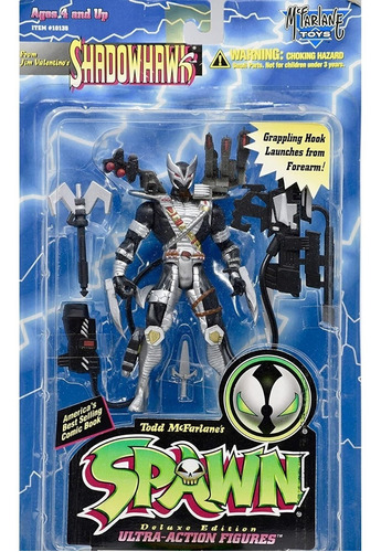 Figura Spawn Shadowhawk Mcfarlane Toys - Nueva