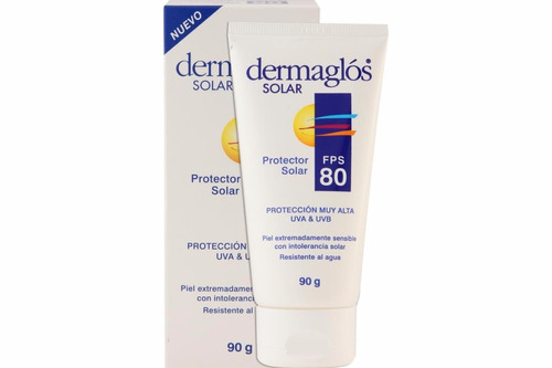 Dermaglos Solar Fps 80 Piel Sensible 90g