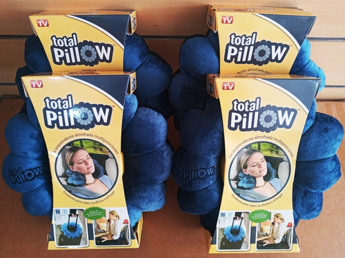 Imagen 6 de 9 de Almohada Total Pillow Viajera Cómoda Para Todo El Cuerpo Tfk