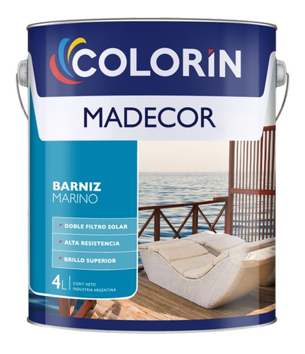 Barniz Marino Madecor C/poliuretano X1pintu Don Luis Mdp