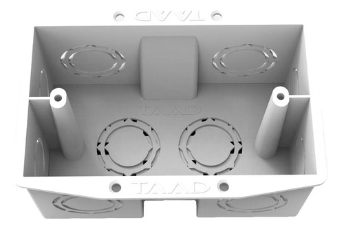 Caja Para Embutir Rectangular Taad Pack X 10 Un