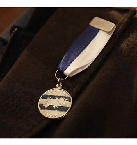 Set De 3 Medallas Condecoración Congreso A Ex Combatientes