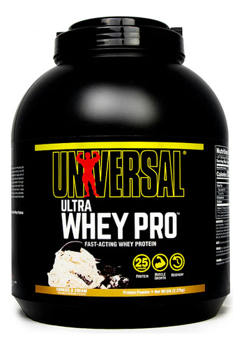 Suplemento en polvo Universal Nutrition  Ultra Whey Pro proteínas sabor cookies & cream en pote de 2000mL