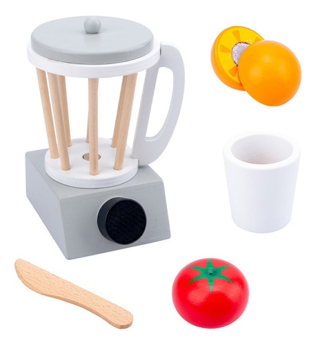 Juego De Juguetes De Madera J Children Kitchen, Utensilios D