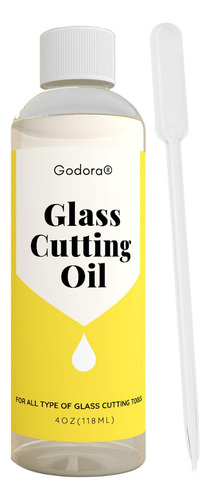Aceite De Corte De Vidrio Godora 113 Ml Para Cortar Vidrio