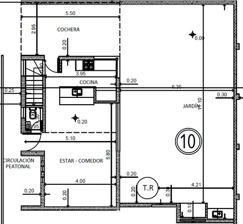 Casa En Venta En Barrio Fisherton 2 Dormitorios Jardin Parrillero Luminoso Cochera
