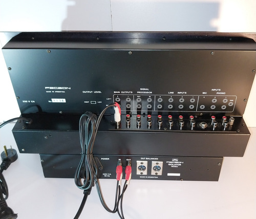 Mixer Pacson Retro 4 Canales Con Equalizador