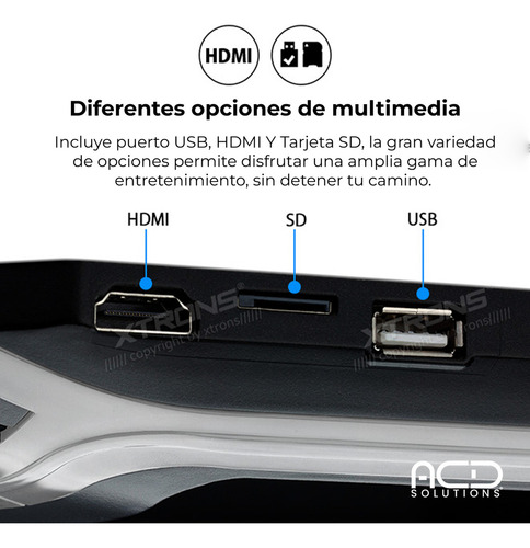Pantalla Para Toldo 15.6 Pulgada Usb Sd Hdmi Auxiliar Fm Luz