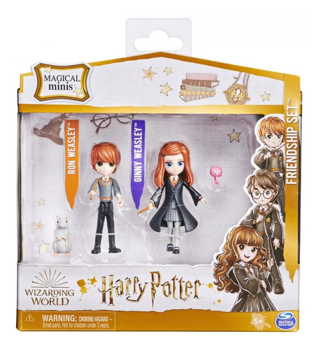 Imagen 4 de 6 de Harry Potter Wizarding World Muñeco Pack 2 Muñecos 6061832