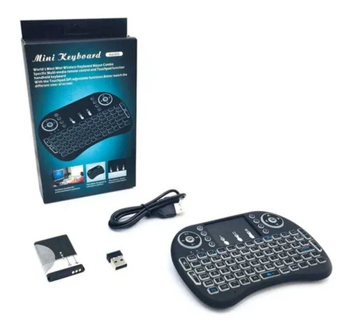 Mini Teclado Inalámbrico Smart Tv Pc Y Touchpad