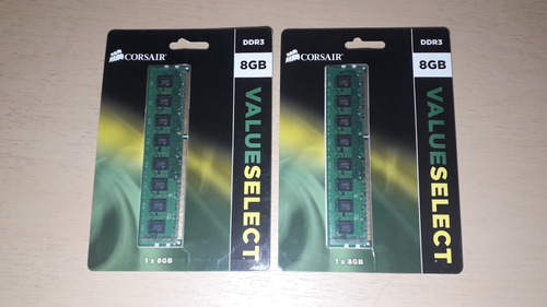 Memorias Ram 8gb Corsair Value Select Cmv8gx3m1a1333c9 (Usado)