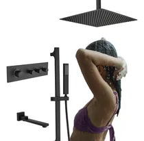 Comprar Juego Completo De Grifos De Ducha Termostática Con Cabezal D