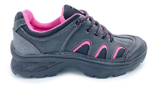Imagen 3 de 6 de Bota Borcego Mujer Trekking Trabajo Seguridad 36/41!