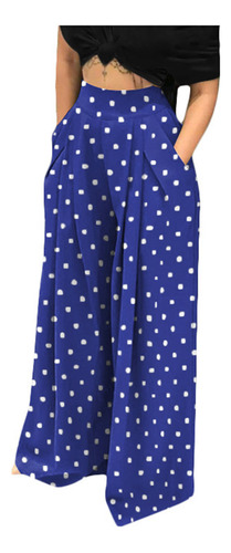 Pantalones Tipo Pijama Holgados Con Bolsillos Holgados Para