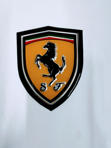 Emblema Troquel Autos Escudo Ferrari