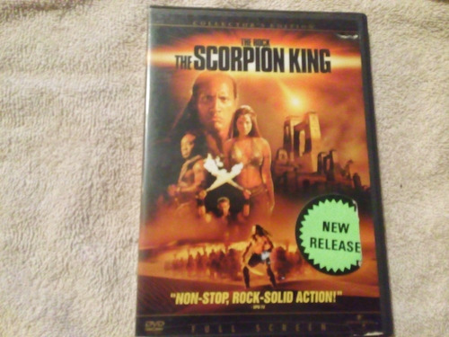 El Rey Escorpion Dvd Original