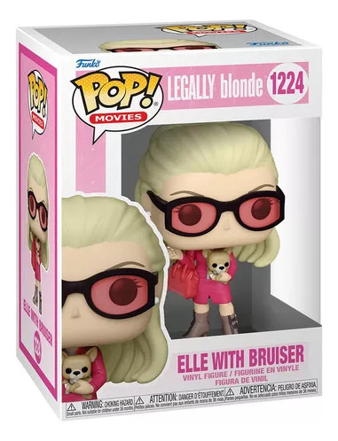 Funko Pop! Movies Legally Blonde Elle With Bruiser