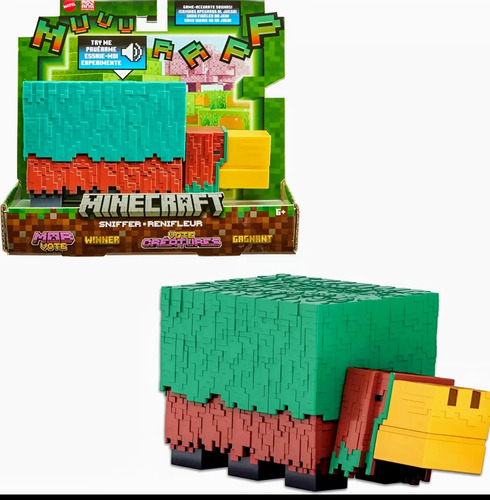 Figura De Criatura Minecraft Sniffer Electronico Gruñidos