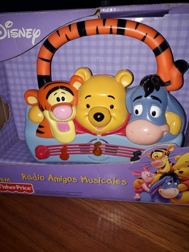 Radio Winnie The Pooh Fisher-price 15 Melodias Una Cancion  