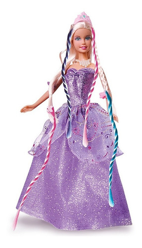 Imagen 3 de 8 de Paloma Muñeca Rapunzel Con Accesorios El Duende Azul Full