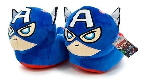 Pantufla Capitán América Con Luz Marvel Phi Phi Toys Mv049