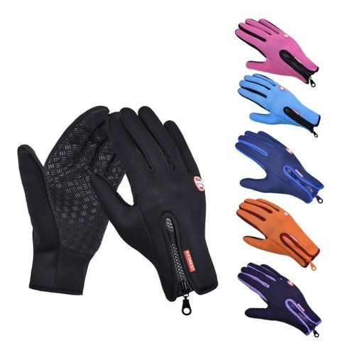 Guantes Touch Para Tablet Celular Termicos Motocicleta