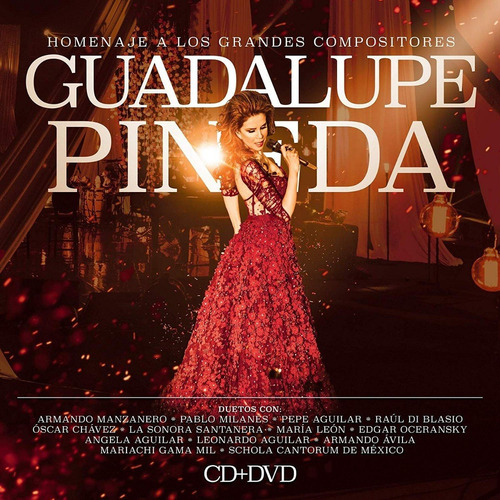 Homenaje Grandes Compositores - Guadalupe Pineda - Cd + Dvd