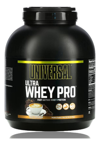 Universal Nutrition Ultra Whey Pro Proteina 5 Lb Sabor Mocha Cappuccino