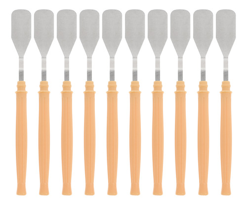 Paleta De Raspador De Modulação De Cores, Faca De Metal, 10