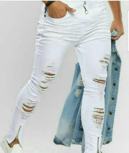 mercado livre calça jeans branca