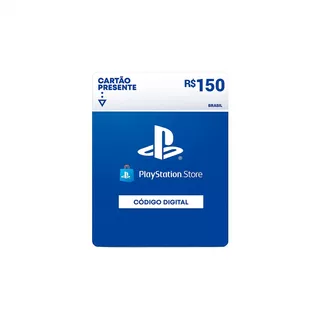 Gift Card Playstation Store 150 Reais Psn Plus Ps4 Ps5 Br