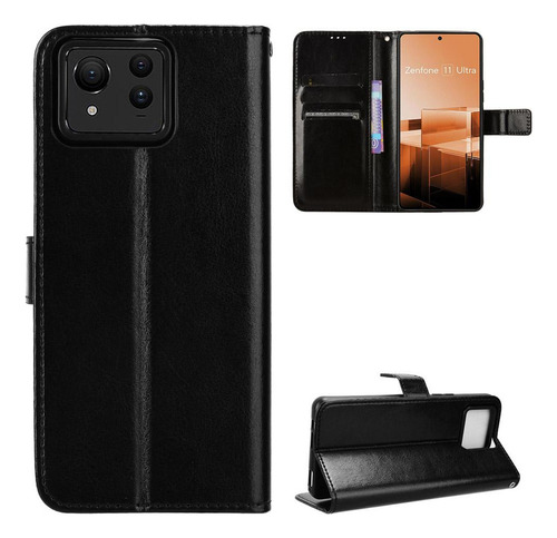 Capa Para Asus Zenfone 11 Ultra Flip Case Carteira